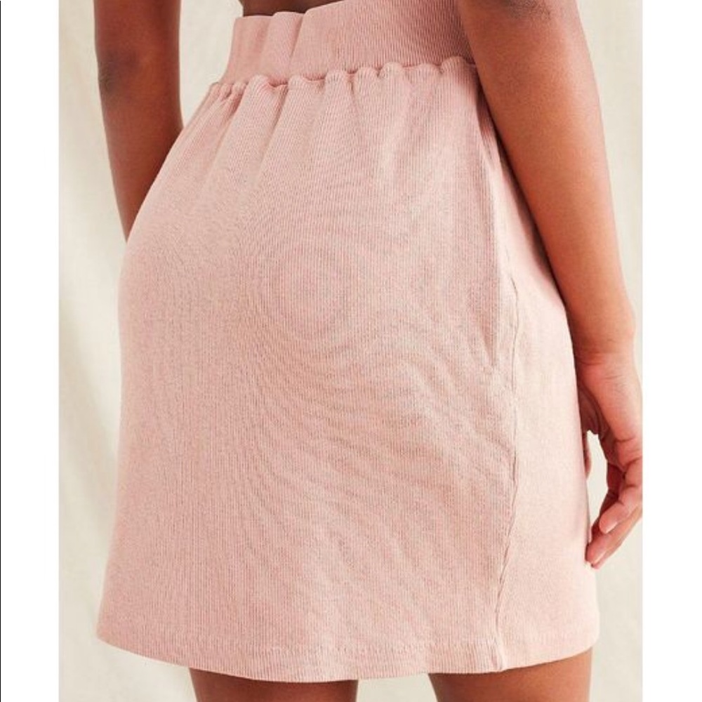 Vintage ‘90s Ribbed Mini Skirt - Picture 3 of 4